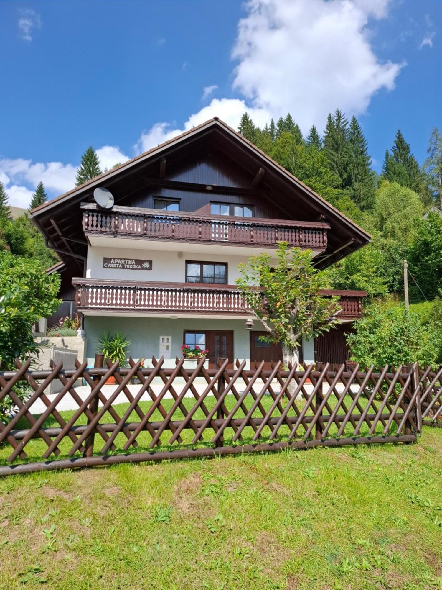 Apartma Cvrsta Trojka Jesenice Extérieur photo